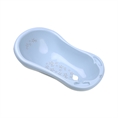 Vasca con antiscivolo 84 cm /con scarico/ LITTLE STARS Blue
